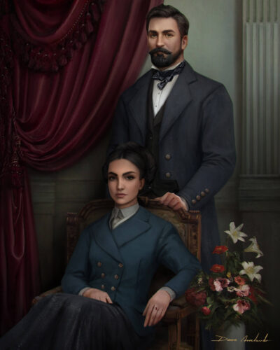 Character Design – “Inés y Fernando”